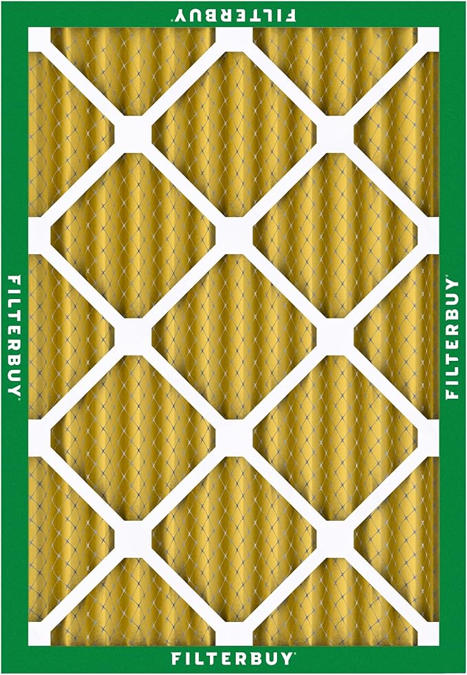 Filterbuy 24x30x2 Air Filter MERV 11 (MPR 1200) Allergen Defense Replacement (4-Pack), Electrostatic Pleated HVAC AC Furnace Filters, Made in USA (Actual Size: 23.50 x 29.50 x 1.75)