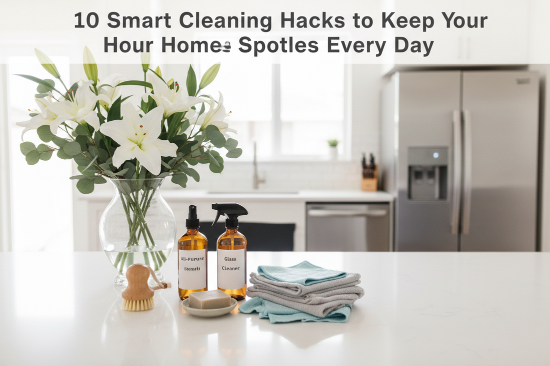 10 Smart Cleaning Hacks to Keep Your Home Spotless Every Day