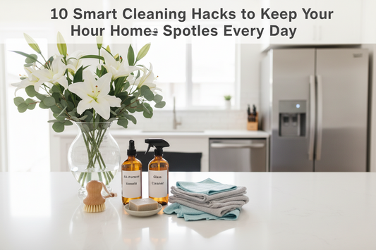 10 Smart Cleaning Hacks to Keep Your Home Spotless Every Day
