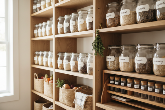 A Calm Pantry Starts Here: Simple Organization for Easier Meals and Grocery Days