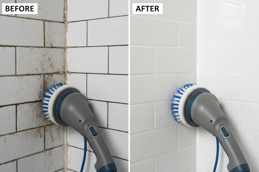 Ditch the Toothbrush: How to Restore Bathroom Grout with Power Scrubbing