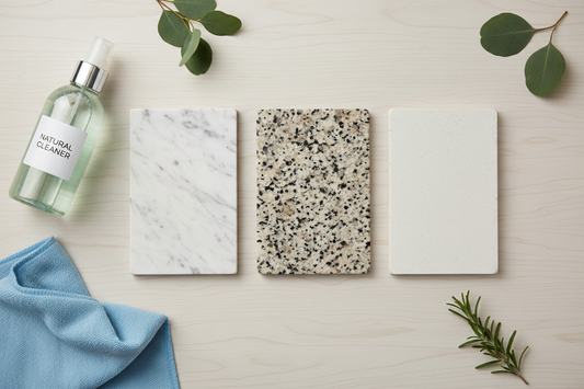 Don't Ruin Your Countertops: The Safe Way to Clean Marble, Quartz, and Granite