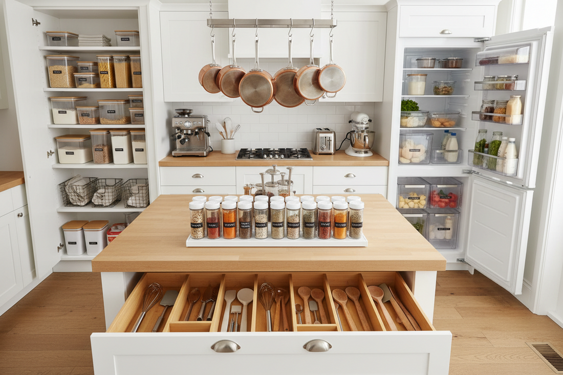 Stop Losing Things in Your Kitchen: 6 Simple Organization Zones That Work