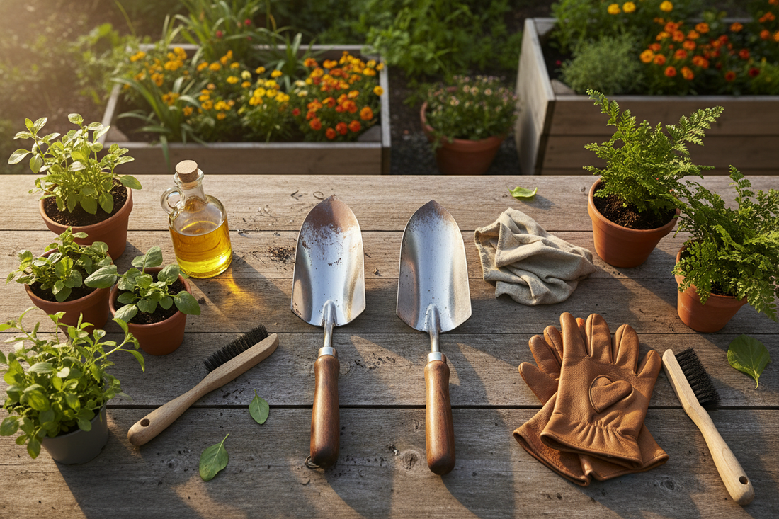 The Gardener’s Cleanup: Restoring Trowels, Spades, and Outdoor Living Spaces