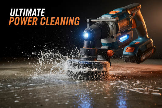 The Ultimate Power Cleaning Guide: Turn Your Drill Into a Heavy-Duty Scrubber