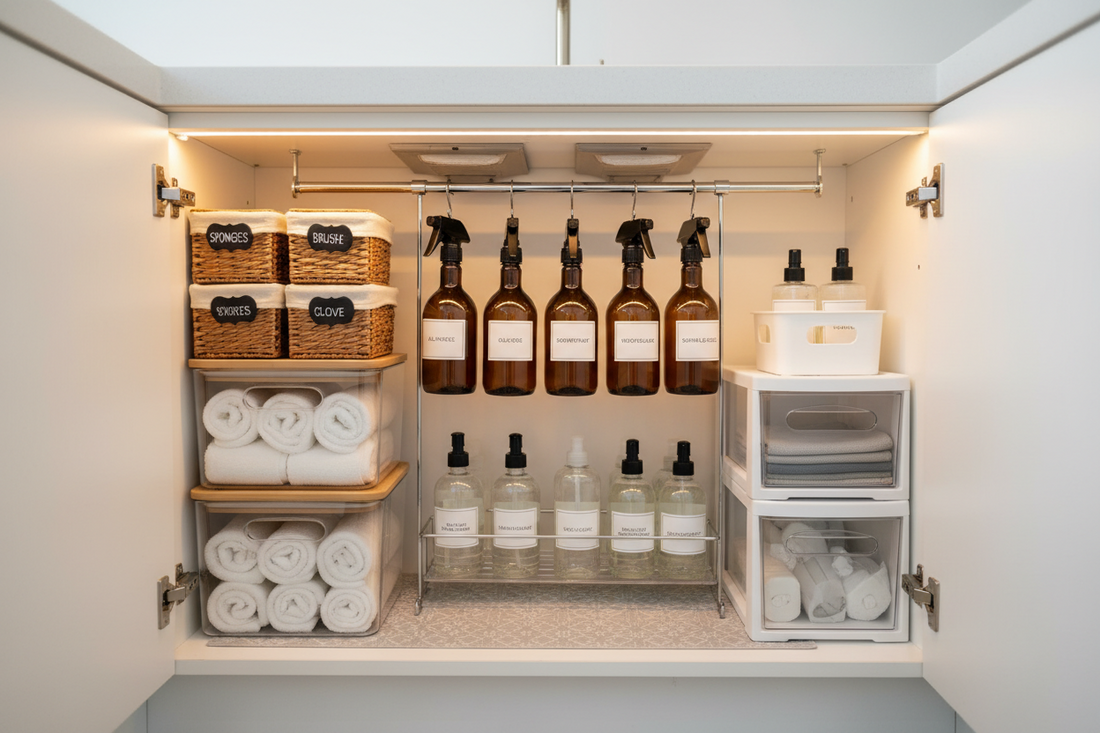 The Under-Sink Makeover: Turn Your Most Chaotic Cabinet Into a Useful Space