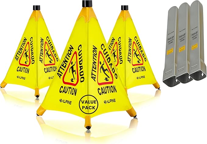 Floor Stand Cleaning Signs