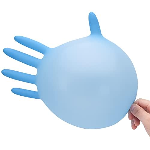 Disposable Nitrile Exam Gloves, Blue, Nitrile Gloves Disposable Latex Free, Medical Gloves, Cleaning Gloves, Food-Safe Rubber Gloves, Powder Free, Non-Sterile, 1000-ct Case (Medium)