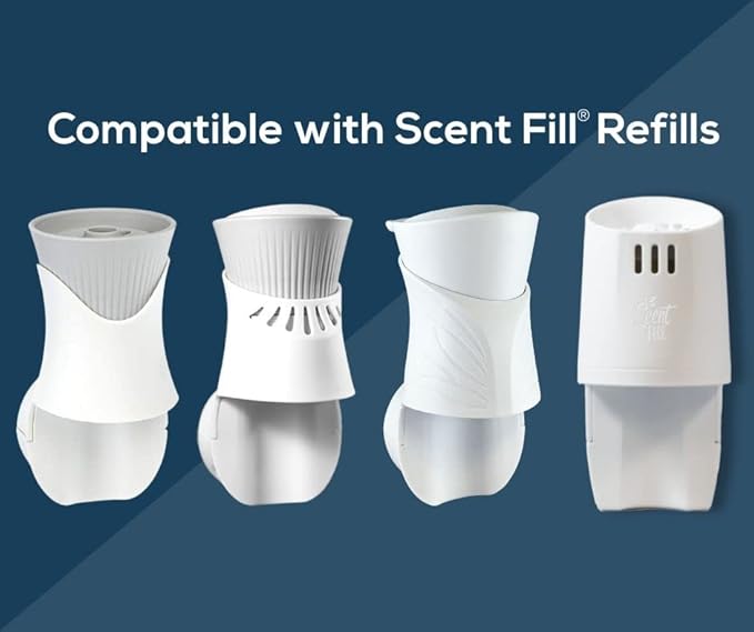 Scent Fill Clean Pet Plug in Air Freshener, 4 Scented Oil Refills