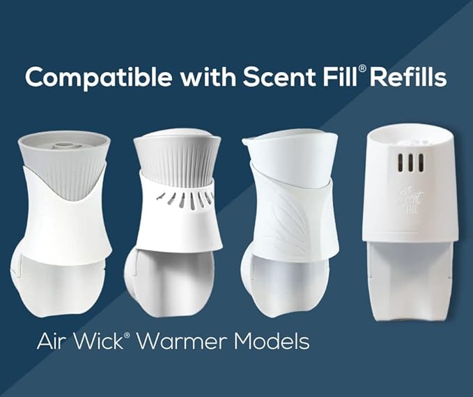 Scent Fill Apple Cider Plug in Air Freshener, 4 Scented Oil Refills