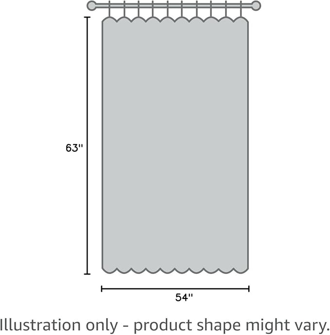 Tollpiz Sheer Curtains Linen Textured Bedroom Curtain Sheers Light Filtering Rod Pocket Voile Curtains for Living Room, 54 x 63 inches Long, Silver Grey, Set of 2 Panels