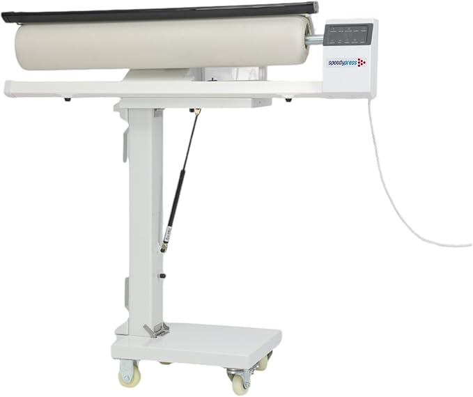 Rotary Iron Steam Roller Ironing Press by Speedypress R02036 with Stand, 91.5cm, for Clothes, Garments, Curtains, Sheets, Tablecloths (with Stand)