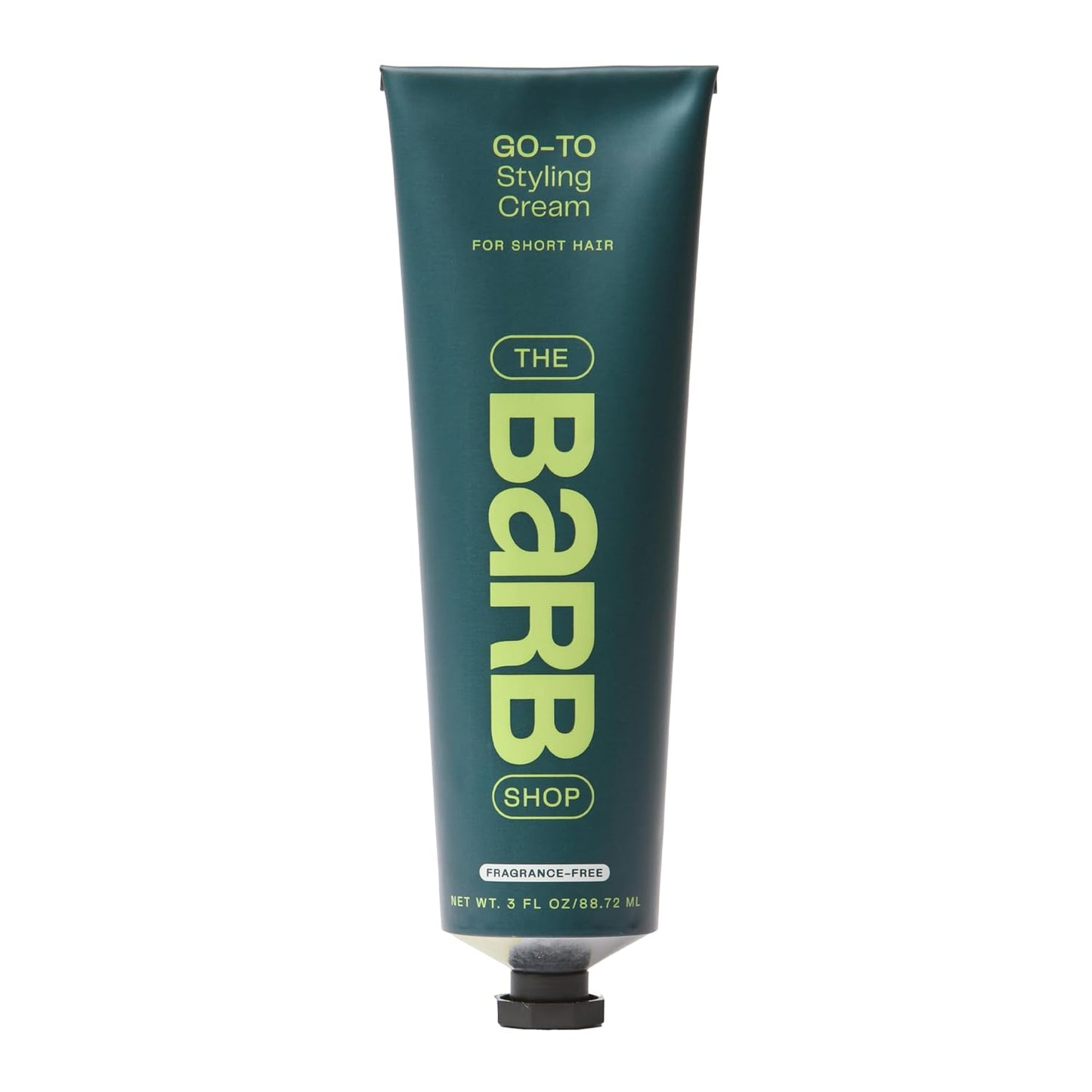 Barb Styling Cream for Women and Men - Soft Hold Hair Styling Cream for Curl Definition and Frizz Control - Lightweight, Natural Finish - Fragrance Free - 3 fl oz