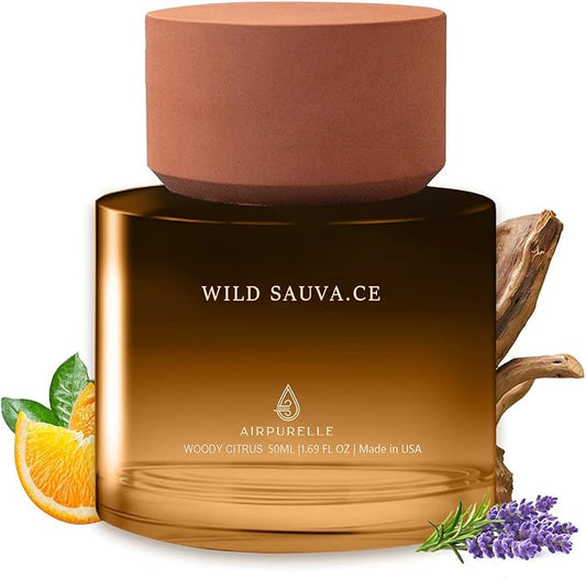 Car Air Freshener Cup 50ml Car Air Fresheners Woody Citrus Diffuser - SA30 Fragrance Oil Air Diffuser for Car, 180+ days Long Lasting Fragrance, 1.7 FL OZ/50ML Made in USA Car Air Fresheners