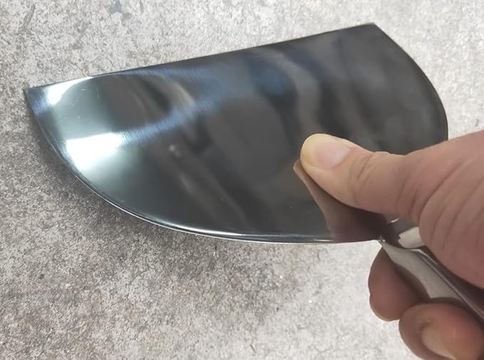 Flex All Stainless Steel Joint Knife Putty Scraper,8-Inch Professional Grade 420 stainless steel, All-Metal, Precision Ground Edge Putty Knife Tape Knife (8")