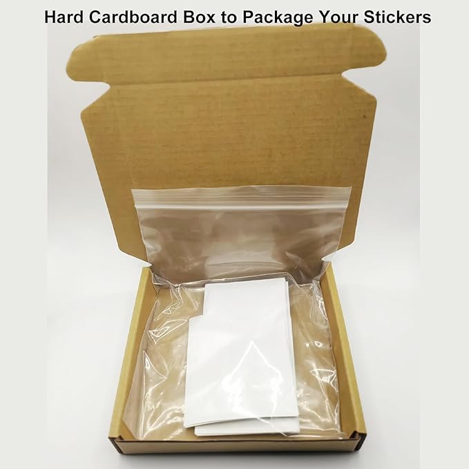 Custom Rectangle Stickers for Business Logo, Custom Rectangle Labels for Candle Jar Coffee, 30-300 pcs, Waterproof Glossy Vinyl Stickers, Upload Your Design (8x4 in)