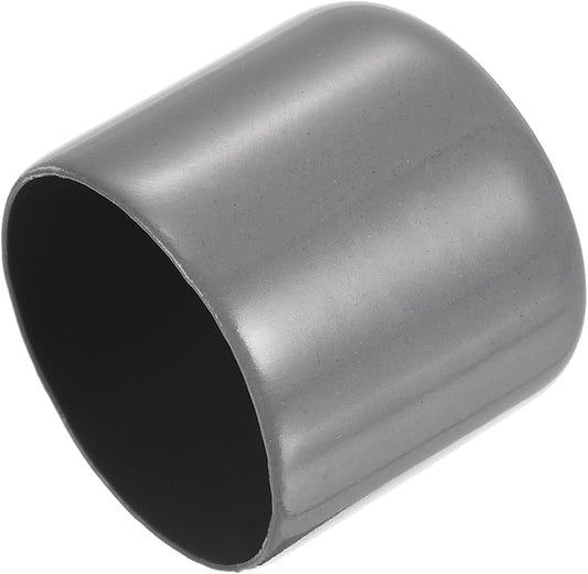 uxcell 20pcs Rubber End Caps 33mm ID Vinyl Cap Cover Screw Protectors Dark Grey