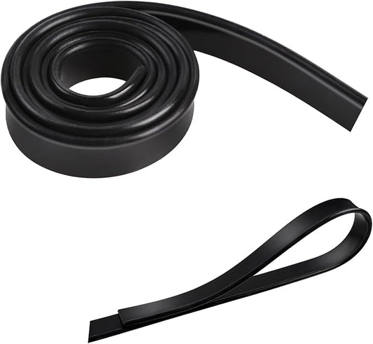 Squeegee Replacement Rubber 41 Inch Squeegee Rubber Replacement Black Squeegee Rubber Silicone Squeegee Blade Squeegee Refill Blades Head for Windows Glass Cleaning Shower Doors