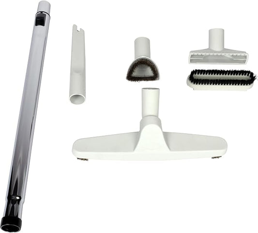 Cen-Tec Systems Universal Premium Vacuum Attachment Kit with Telescoping Wand for 1.25 Inch Diameter