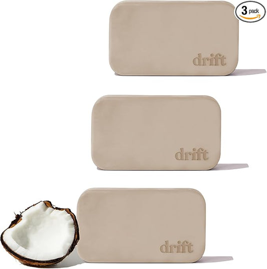 Drift Car Air Freshener - The Original Stone Air Freshener - Car Odor Eliminator - Long Lasting Scent - Metal Clip - Essential Oils - Clean Ingredients - Cabana Scent 3 Pack Refill - NO CLIP INCLUDED
