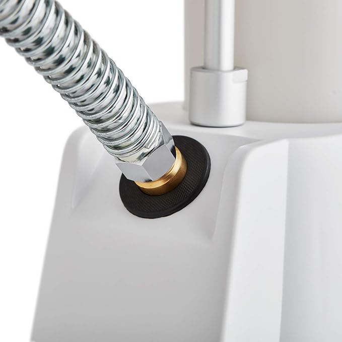 Reliable VIVIO 170GC Garment Steamer - 1300W Professional Steamer for Clothes with Fabric Brush, Standing Garment Steamer with Fabric Covered Steam Hose, 2 Hours Continuous Steam 2 Minute Heat-Up Time