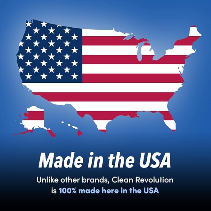 Clean Revolution Foaming Hand Soap Refill Supply Container, Ready to Use Formula, Dreamy Citrus Fragrance, Gluten Free, 128 Fl. Oz