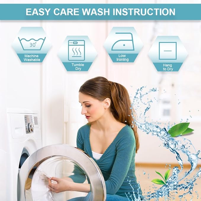 RYB HOME Blackout Curtains 63 inches Long - Energy Saving Insulation Large Window Curtain Blinds for Bedroom Living Room Dining Basement Home Office, W 62 x L 63 per Panel, Grey, 2 Pcs