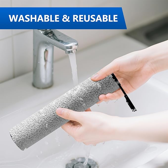 Replacement Roller Brushes & HEPA Filters Compatible with Roborock F25 / F25 ALT Handheld Wireless Vacuum Cleaner - Compatible Accessory Set, 2 Roller Brush and 2 Filters