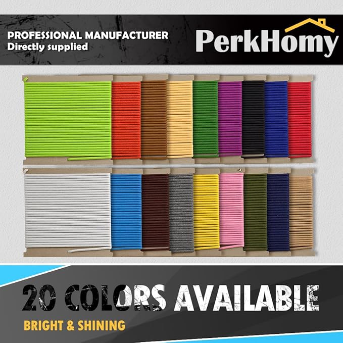 PerkHomy 500lb Cotton Rope 3/16" (5mm) 50 ft Multi Purpose Utility Diamond Braided Cord, Natural Cotton for Clothes Line Camping Crafting Flag Pole, Khaki