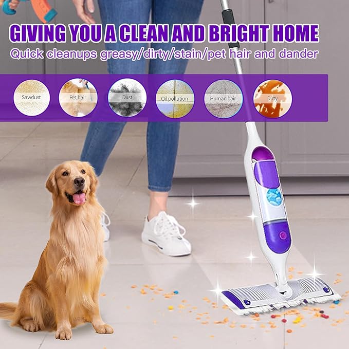 20 Pack Disposable Power Mop Pad Refills for Swiffer Power Mop, Compatible with Swiffer Power Mop, Thickened Multi-Surface Replacements for Swiffer Wet Pads Refill on All Finished Floors.