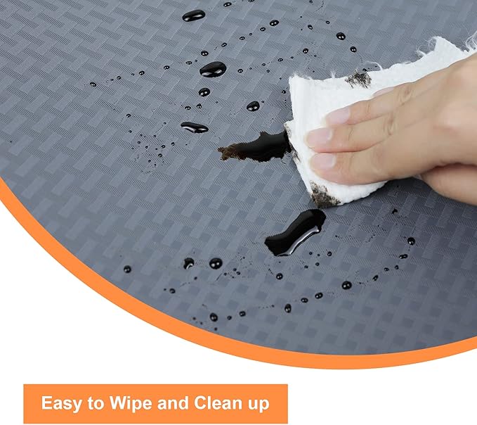 Shelf Liners for Kitchen Cabinets Non Adhesive Drawer Liner EVA Material Cupboard Mat Waterproof Refrigerator Mats Washable Fridge Liner for Cupboard and Desks Shelf Liner 11.8 x 236.2 Inches