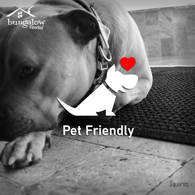 WaterHog Heavy Duty Doorway Mat, 3' x 5', Made in USA, Durable & Skid-Resistant Entryway Mat, Water-Trapping, Indoor/Outdoor Decorative Floor Covering, Cordova Collection, Charcoal