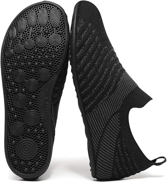 Adult Indoor House Slippers Socks Lightweight Non Slip Grip House Home Shoes for Women Men