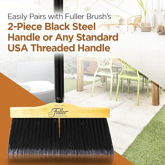 12” Upright Broom Head
