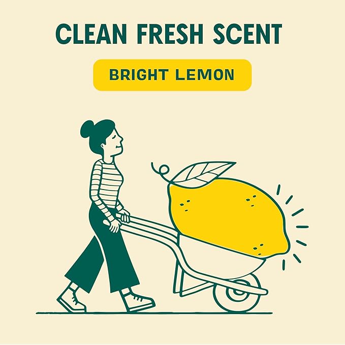 Aunt Fannie's Ultra Concentrated Floor Cleaner Vinegar Wash, Multi-Surface Solution For Mopping, Makes 16 Gallons, Bright Lemon Scent, 32 oz. (Pack of 3)