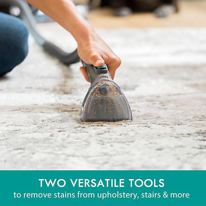 Kenmore KW4070 RevitaLite Pet Portable Carpet Cleaner with High Cleaning Power, 3.2L Clean Tank & 1.4L Dirty Tank, 25ft Cord Length and Two Easy Removable Brushroll for Rug & Upholstery
