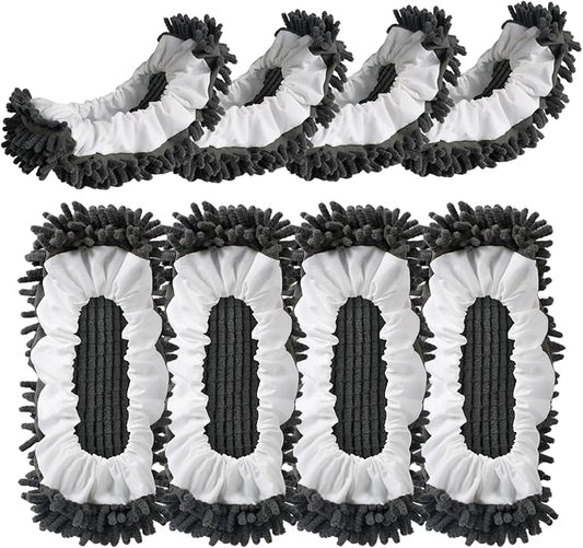 Mop Slippers Socks Floor Cleaning,Microfiber Shoe Covers dust Washable Reusable for Woman Man House Kitchen
