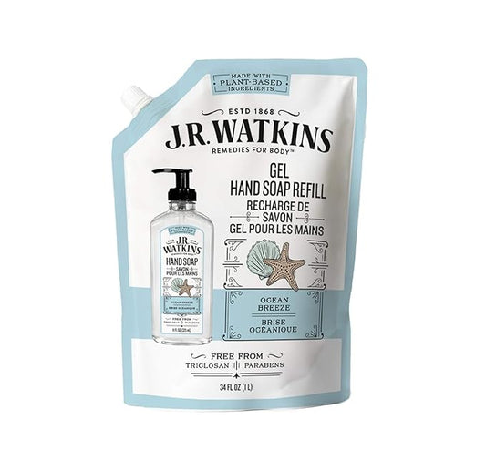 Hand Soap Gel Ocean Breeze 34floz Refill