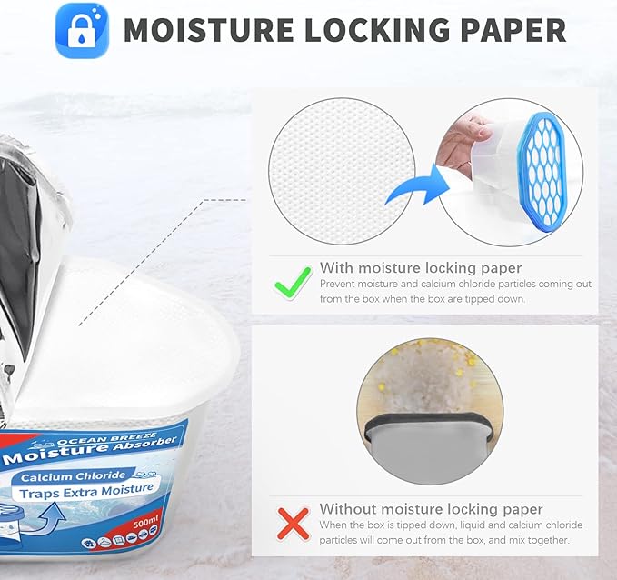 Vacplus Moisture Absorber Dehumidifier Bags - Thumbnail 3