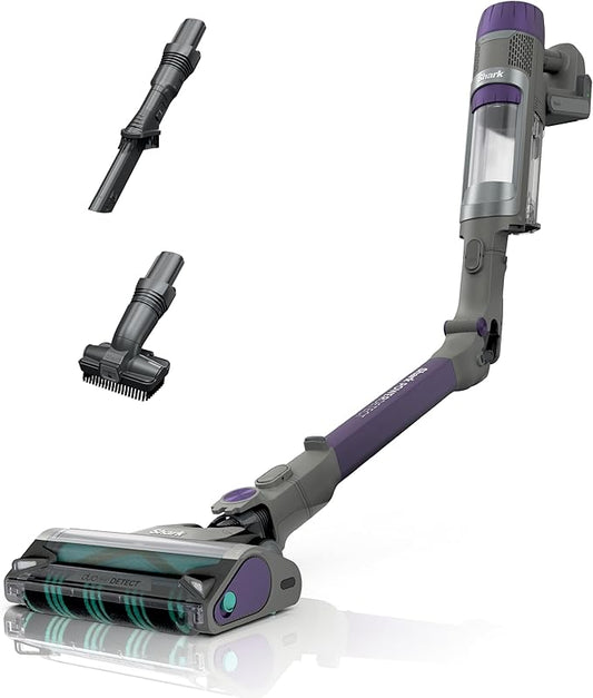 Shark PowerDetect Cordless Stick Vacuum, Powerful Suction, HEPA Filtration, 70-Minute Runtime, Carpet & Hard Floor, Portable, XL Dust Cup, Stick Vacuum for Pet Hair, Dark Gray, IP1251