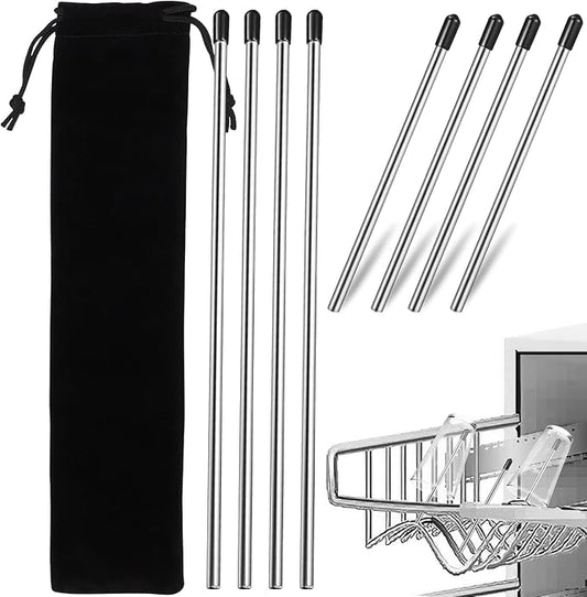 Bottles Bottles Bottles Bottle Holders Dishwasher 8pcs Dish Drying Rack Stainless Steel Insert Sticks Compatible for Soda Bottles Utensil Holder Utensil Holder Utensil Holder