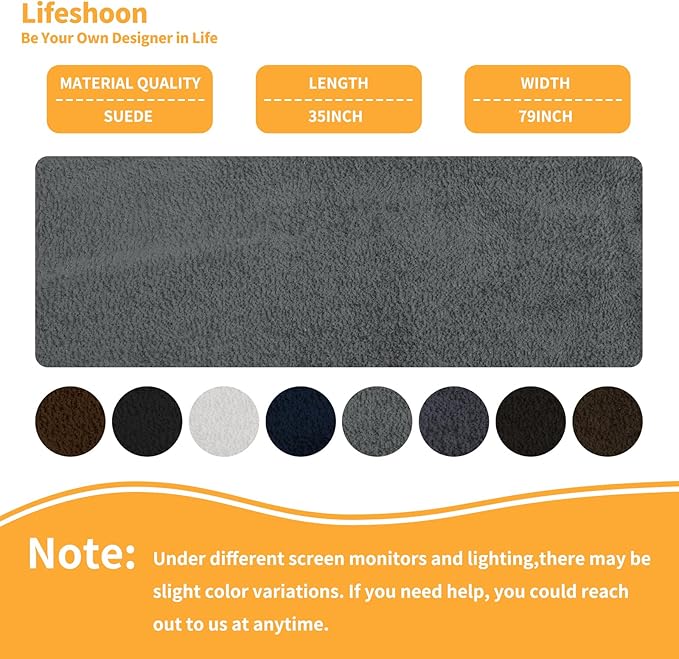 Fabric Repair Patches, 35X79 Inch Self-Adhesive Suede Patches Tape Durable, DIY Large Fabric Repair for Sofa, Couches, Furniture, Chair, Clothing （35X79 Inch, Coffee）