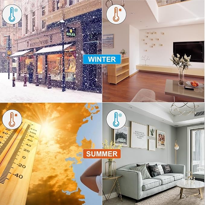 T-Shaped Door Draft Stopper, 1.97 in x 20 Ft Silicone Seal Strip for Windows Gaps, Weather Stripping Seal Strip Shower Sweep, Clear