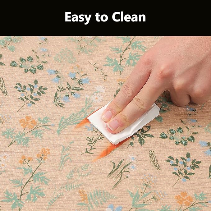 INNOLITES Shelf Liners for Kitchen Cabinets – Drawer Liner Waterproof & Oil-Proof, Non-Adhesive EVA Mat – Durable & Washable – for Shelves, Cupboard, Dresser 11.8" x 118"