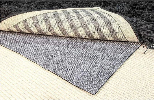 Hold-a-Rug Plush 10' x 14' Nonskid, Nonslip Rug Pad, Reversible Gripper, ¼ Thick, Safe for All Floors and Carpet, Keep Area Rugs Secure