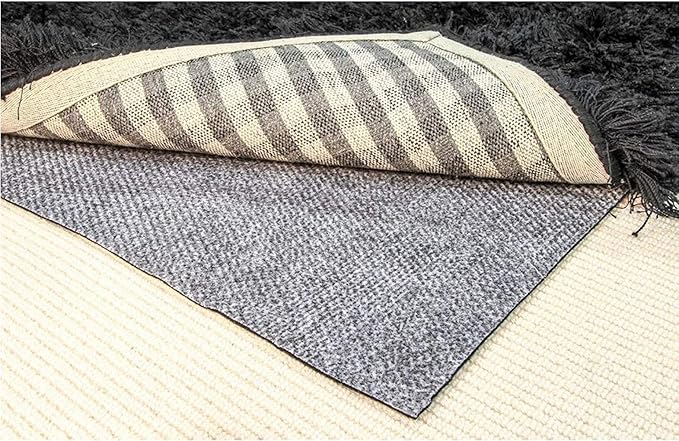 Hold-a-Rug Plush 3' x 10' Nonskid, Nonslip Rug Pad, Reversible Gripper, ¼ Thick, Safe for All Floors and Carpet, Keep Area Rugs Secure