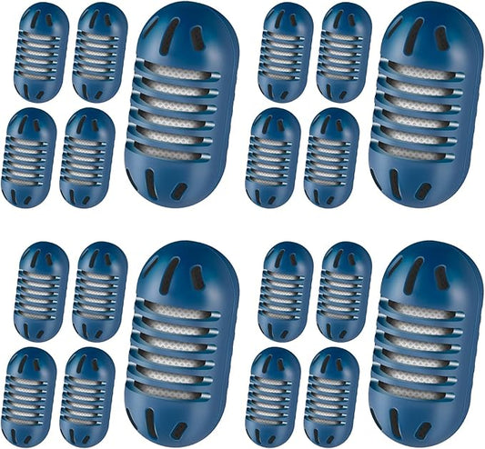 Leemone Demineralization Cartridge Compatible with HoMedics Ultrasonic Humidifiers, 20 Pack Humidifier Filter Replacements, Purifies Water, Filters Mineral Deposits