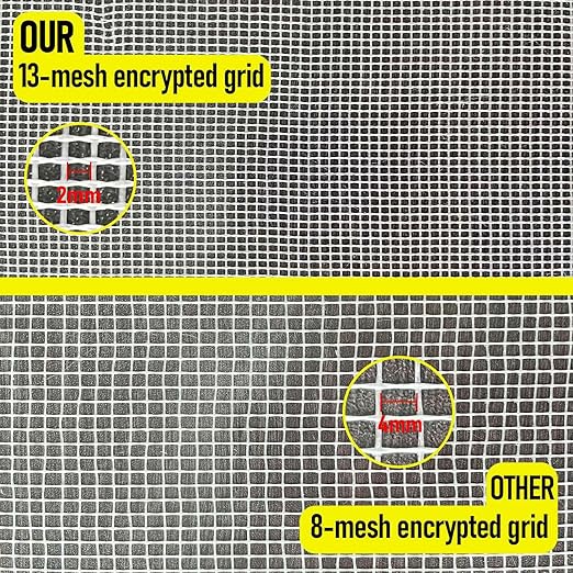 8" 100 Feet Drywall Joint Tape, Self-Adhesive Encrypted Fiberglass Drywall Repair Mesh Tape for Wall Cracks and Seam Patch