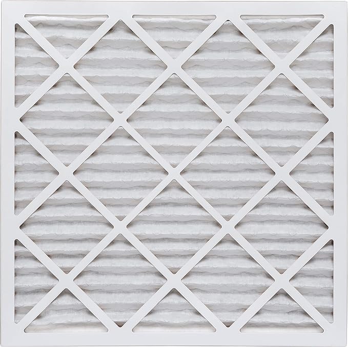 Aerostar 21 1/4x21 1/4x1 MERV 8, Pleated Air Filter, 21 1/4 x 21 1/4 x 1, Box of 6, Made in the USA