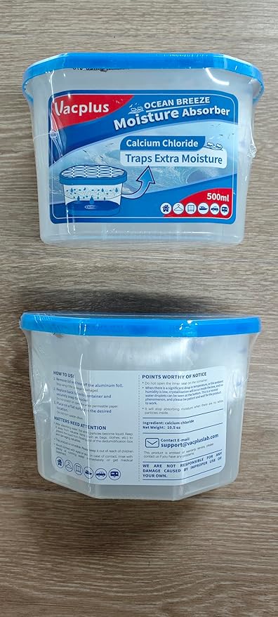 Vacplus Moisture Absorber Dehumidifier Bags - Thumbnail 5